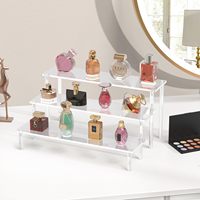 Vente en gros Présentoir en plexiglas pour distributeur de parfums en acrylique pour boutique de détail Armoire à cosmétiques