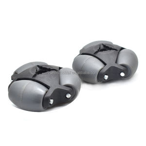 Rueda <span class=keywords><strong>Omni</strong></span> rotacaster de baja fricción, ruedas omnidireccionales para robot de barrido - Product Image 2