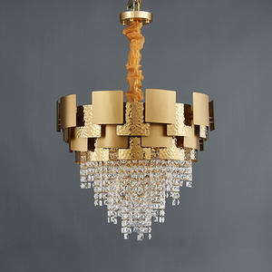 Trung Quốc Nhà máy Đèn Chùm Pha Lê Trần sang trọng ing Trần thủy tinh ánh sáng mặt dây chuyền ở mức giá tốt - Product Image 1