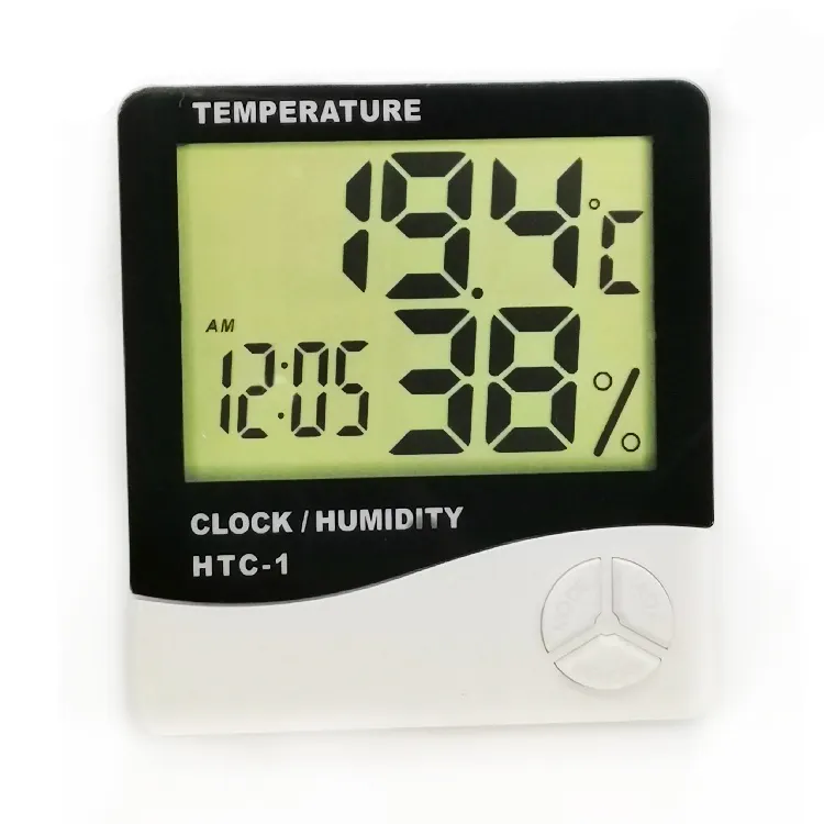 HTC-1 Digital Max Min Hygrometer Thermometer For Indoor Home