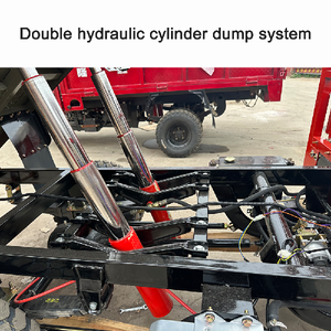 350cc <b>Gasoline</b> Tricycle 5 Wheel Hydraulic Dump Motor Heavy-Duty Bed 18L Large for Africa Construction - Product Image 2