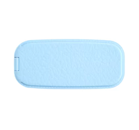 Support de téléphone portable créatif en plastique avec autocollant miroir, support de bureau portable, support de téléphone mains libres, support transparent en acrylique