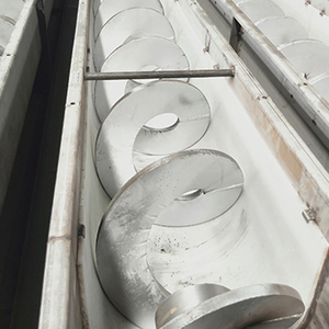 Convoyeur à vis sans arbre pour traitement des eaux usées par teinture, 5 t/h <span class=keywords><strong>SS316</strong></span> - Product Image 6