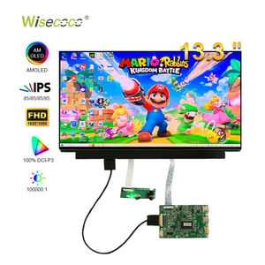 شاشة لمس أموليد 13.3 بوصة نحيفة بدقة 1920*1080 FHD، شاشة عرض OLED للألعاب والأعمال - Product Image 2