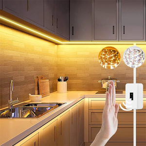 Sensor de movimiento Gabinete de cocina SMD 5050 <span class=keywords><strong>RGB</strong></span> 2835 <span class=keywords><strong>Tira</strong></span> Light IR RF Control remoto <span class=keywords><strong>USB</strong></span> Powered <span class=keywords><strong>LED</strong></span> Tape Lámpara de rayas flexibles - Product Image 4