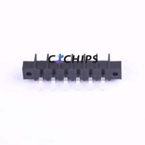 KF55RM-10.0-6P Barrier Terminal Block Bent Lead Through Hole,P=10mm Connector Two Sides 10mm 1x6P Right Angle Pin - Product Image 2