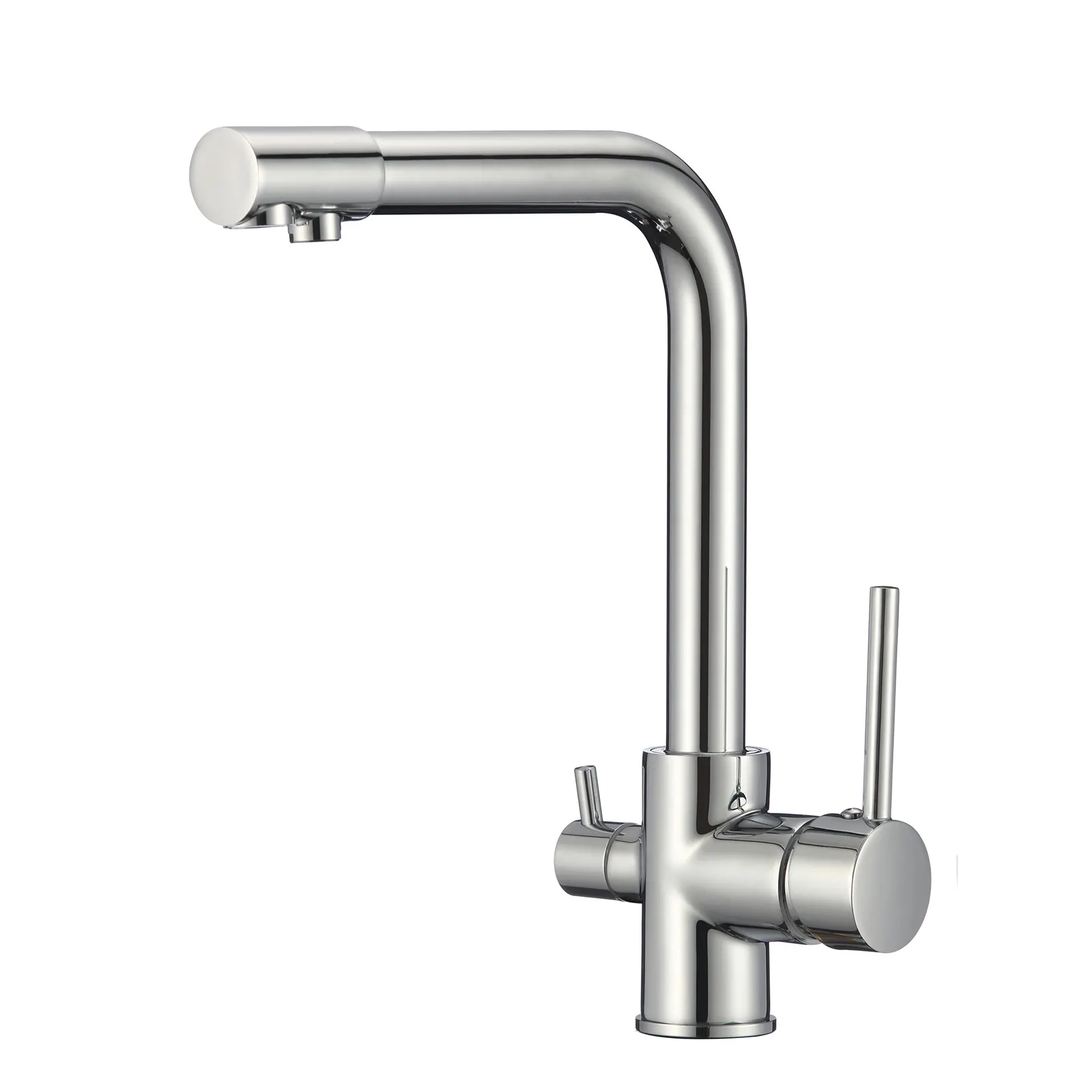 2 in 1 Modern 3 three Way 304 Stainless Steel OR Faucet Mounted Water Filter Kitchen Taps Faucet Tap For Water Filter