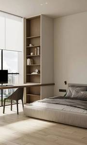 บริการออกแบบตกแต่งภายในบ้านสไตล์โมเดิร์นไม้แบบวิลล่า พร้อมบริการรับออกแบบแบบ CAD และงานเรนเดอร์ 3 มิติ ของซานไห่ - Product Image 6