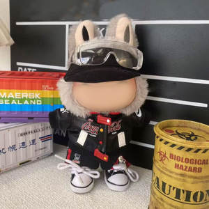 Conjunto de Ropa de Marca de Moda Macaron Labuibui 3.0 Big Energy 3.ª Generación, Chaqueta de Vinilo <span class=keywords><strong>Rab</strong></span>, <span class=keywords><strong>Abrigo</strong></span> para Muñeca, Juguete de Dibujos Animados Unisex, Escala 1:6, 14+ - Product Image 1