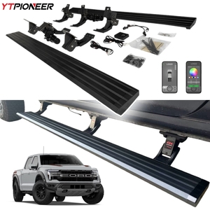 2010 2013 2014 FORD F150 nhôm tự động gấp chân bước điện chạy bảng điện bên bước với ánh sáng - Product Image 1