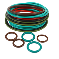 Gummi O-Ring FKM O-Ring Grüner Gummi Kompressor O-Ring Set Box Dichtungen Fabrik Großhandel Standard Gummi Hochtemperatur