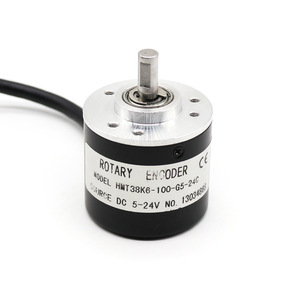 Rotary Encoder HMT38K6-100-G5-24C <b>DC</b> 5-24V Incremental Photoelectric With <b>Cable</b> Leads - Product Image 1
