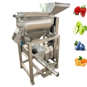VBJX automatische gewerbliche strapazierfähige große Pressensiebmaschine Orangen Citrus Wassermelone Kokosnuss-Schneckenentsaftermaschine