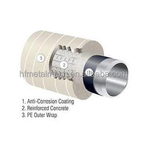 Maille soudée de protection pour le renforcement du béton, diamètre du fil de 2,5 mm, galvanisée à chaud, pour pipeline offshore, contrepoids - Product Image 4