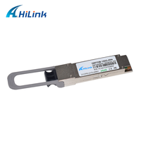 100G QSFP28 ZR4 + LWDM4 80KM Sensitivitas 1310nm <-28dBm LC SM QSFP + Transceiver GBIC