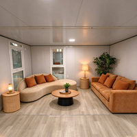 Villa modulaire multi-étages extensible RELYANCE à économie d'énergie, panneaux sandwich de luxe sur mesure, construction facile pour glamping et hébergement.