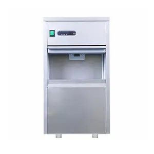 Machine à glace de flocon de neige portative de laboratoire commercial professionnel, prix de machine à glaçons