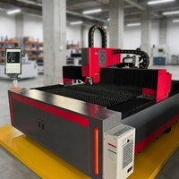 Machine de découpe laser à fibre CNC pour métaux, haute précision, pour tôles d'acier inoxydable et d'aluminium, 1500W 3000W 6000W