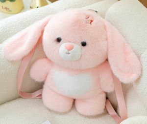 Sacs à dos en peluche mignons de style dessin animé, sacs bandoulière, jouets en peluche doux pour enfants, poupées en peluche, cadeaux d'anniversaire et de Saint-Valentin, dropshipping - Product Image 5