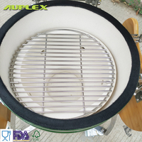 AUPLEX Komodo Vert 16 "Kamado Joe Barbecue extérieur Grill Cuisine Charbon de bois Kamado Fumeur BBQ