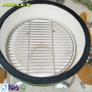 AUPLEX <span class=keywords><strong>Komodo</strong></span> Green 16 pulgadas Kamado Joe Barbacoa al aire libre Parrilla Cocina Carbón Kamado Smoker BBQ - Product Image 2