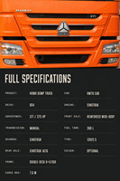 Б/у самосвал Sinotruk HOWO, 340/400 л.с., 6x4, 8x4, 10/12 колес, 24/40 тонн, для продажи