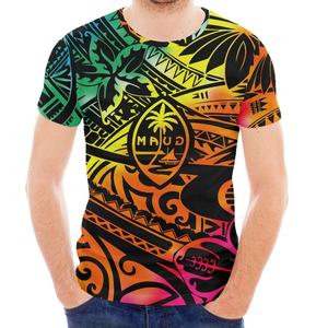 Mode à manches courtes <span class=keywords><strong>t</strong></span>-shirts hommes femmes é<span class=keywords><strong>t</strong></span>é impression à la demande GUAM Totem garçon fille populaire décontracté col rond <span class=keywords><strong>t</strong></span>-<span class=keywords><strong>shirt</strong></span> - Product Image 2