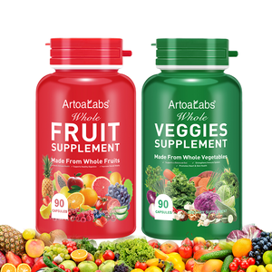Suplemento de Multivitaminas, Fibra, Frutas y Verduras, Cápsulas de Frutas y Verduras Naturales <span class=keywords><strong>para</strong></span> Mejorar <span class=keywords><strong>la</strong></span> Inmunidad, Equilibrar <span class=keywords><strong>la</strong></span> Energía - Product Image 2