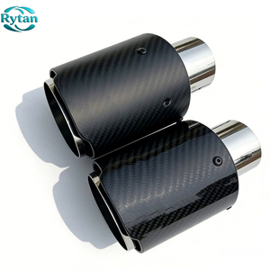 Punta de <span class=keywords><strong>escape</strong></span> de fibra de carbono Rytan Factory, puntas de <span class=keywords><strong>escape</strong></span> universales <span class=keywords><strong>para</strong></span> coche, acero inoxidable 304 y punta de <span class=keywords><strong>escape</strong></span> de carbono mate - Product Image 3