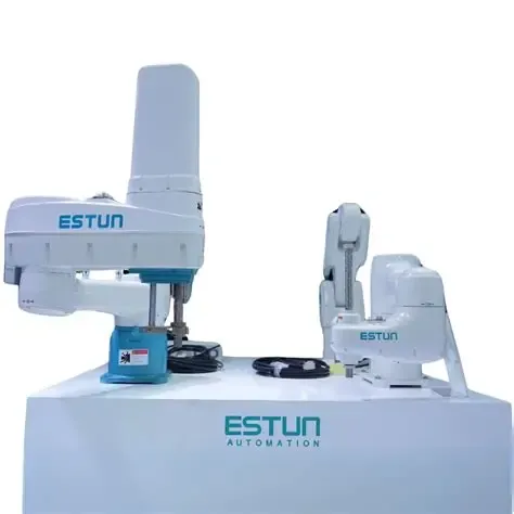High Speed Advanced ESTUN 4-Axis SCARA Robot Payload 3kg Reach 1200mm PLC Motor 3C PCB Cleanroom Handling Gearbox Gear Engine