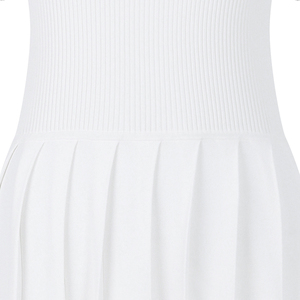 Elegante abito estivo Casual da donna con colletto a Polo da donna a manica corta svasata aderente abito a trapezio - Product Image 2