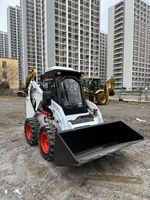 Chinesischer Direktvertrieb Günstiger Mini-Kompaktlader Benzin-Mini-Kompaktlader mit Rädern