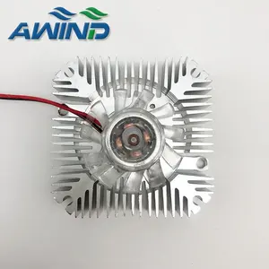 Custom High Power 40x40 push heatsink with fan assembly on top