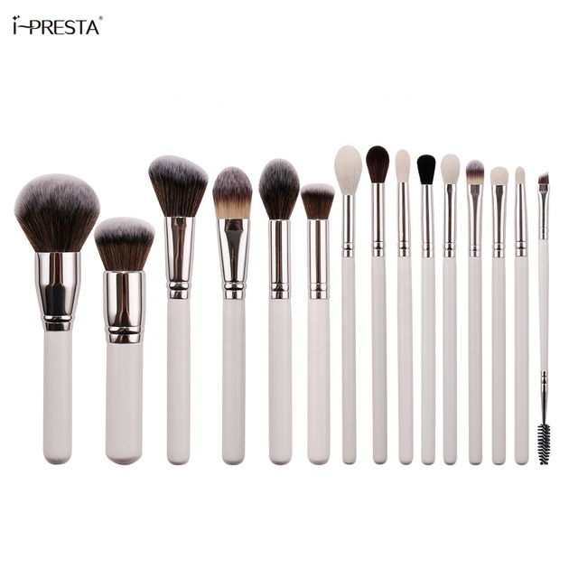 15 PCS High Quality Makeup Brush Set with Shaving Brush for Face Elegant Beauty Tools