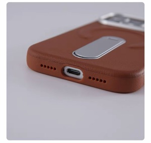 เคสโทรศัพท์หนังเทียมดีไซน์หรู หมุนได้ 360 องศา บางเฉียบ กันกระแทก |   รองรับการชาร์จแบบไร้สาย 5G - Product Image 6
