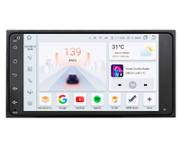Tout-en-un 7 pouces GPS Android Navigation Machine Tableau de bord TV pour Toyota Corolla Camry Rav4 CarPlay Fonction Compatible