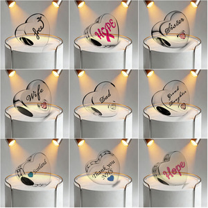 Venta al por mayor de abalorios de plata <span class=keywords><strong>S925</strong></span> Fitpandoraer con forma de corazón, luna y estrella, diseño de huellas de manos de pareja, huecos, para DIY - Product Image 6