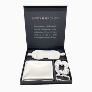 Vente flash - Taie d'oreiller en satin de soie tissé sur mesure avec motif végétal pour les soins des cheveux et de la peau, utilisation à domicile et en hôtel - Product Image 3