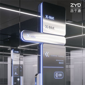 Kayıp ve bulunan ofis ve polis istasyonu konumu için profesyonel OEM hizmeti yön işaretleri havaalanı tabela sistemi - Product Image 6