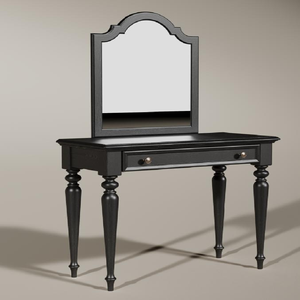 Grande <span class=keywords><strong>coiffeuse</strong></span> moderne avec miroir éclairé et tiroirs de rangement, vanité de maquillage de luxe en noir ou en marron - Product Image 4