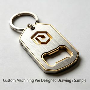 OEM Manufacture <b>Custom</b> Mold Stainless Steel Brass <b>Dog</b> <b>Tag</b> Bottle Opener Keychain Beer <b>Custom</b> Bottle Opener Machining Service - Product Image 1