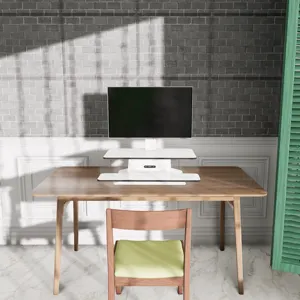 Coolsa — convertisseur de bureau réglable, bureau moderne, pour ordinateur portable, motorisé, en métal, pour petit ascenseur de bureau