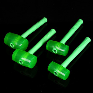 Plastic Handle Rubber <b>Hammer</b> Transparent Shock Absorbing For Tile Repair And DIY Use - Product Image 3