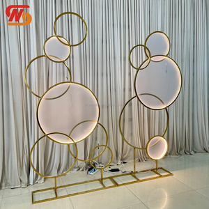 SMOOTH Factory Custom Wedding Party Stage Background Decoration LED Light Atmosphere Ornaments <b>Backdrop</b> - Product Image 4