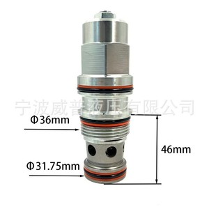 วาล์วปรับสมดุลแบบ SUN รุ่น CBGA240L 400 ลิตร/นาที 315 บาร์ ระบบควบคุมทิศทางไฮดรอลิกสำหรับเครนและเรือ - Product Image 3