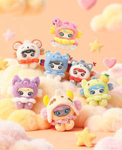 Original Lulumi <span class=keywords><strong>voyage</strong></span> dans les nuages série poupées en vinyle boîte aveugle Caixa Caja Kawaii filles garçons cadeau Anime Figure jouets - Product Image 2