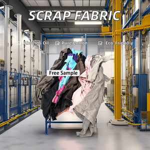 Tessuto di cotone di alta qualità stracci tessuto rottami <span class=keywords><strong>abbigliamento</strong></span> industriale pulitura uso prezzo competitivo - Product Image 2