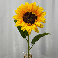 Fleur de tournesol artificielle en soie, fleur artificielle multicolores, fausse fleur de tournesol pour la décoration de la maison, les mariages et les fêtes