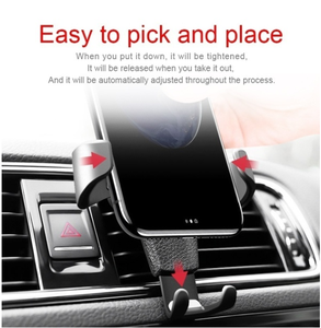 Supporto Universale <span class=keywords><strong>per</strong></span> Cellulare da <span class=keywords><strong>Auto</strong></span> a Gravità, Novità 2026, <span class=keywords><strong>per</strong></span> Montaggio su Bocchetta dell'Aria, Senza Magnete - Product Image 4