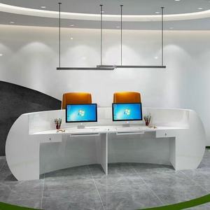 โต๊ะต้อนรับโค้งทันสมัยสำหรับสำนักงาน - Product Image 6